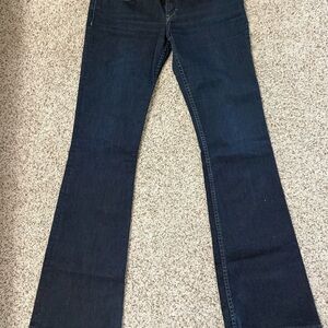 BKE Dark Blue Flare Women's Jeans